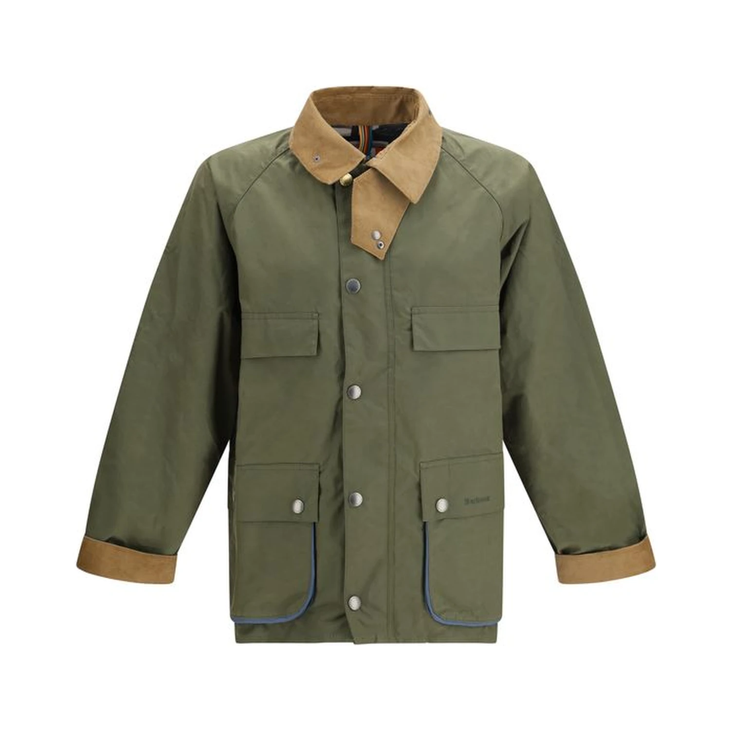 Bicolor Cotton Coat