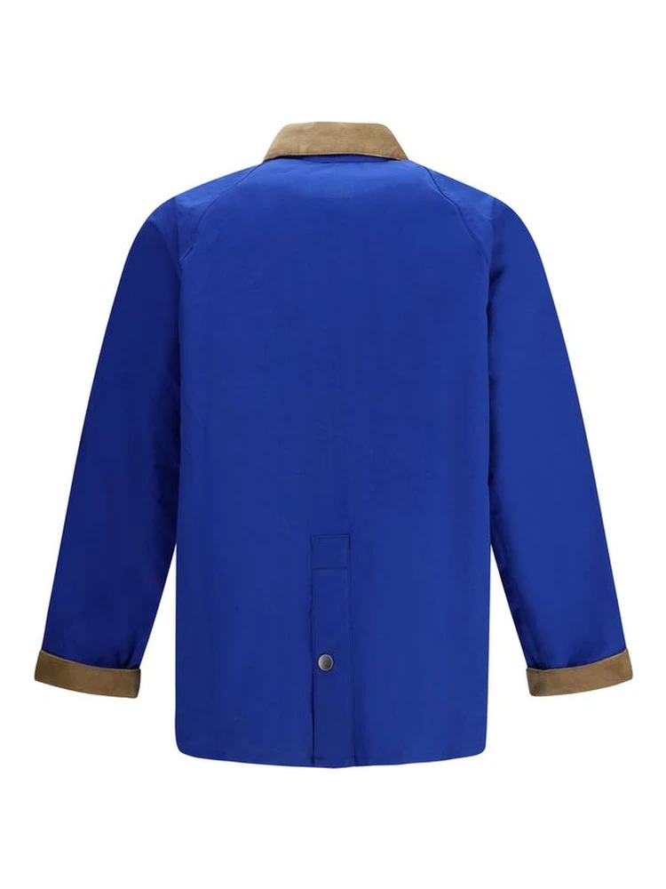 Blue Cotton Full-Length Jacket alternative