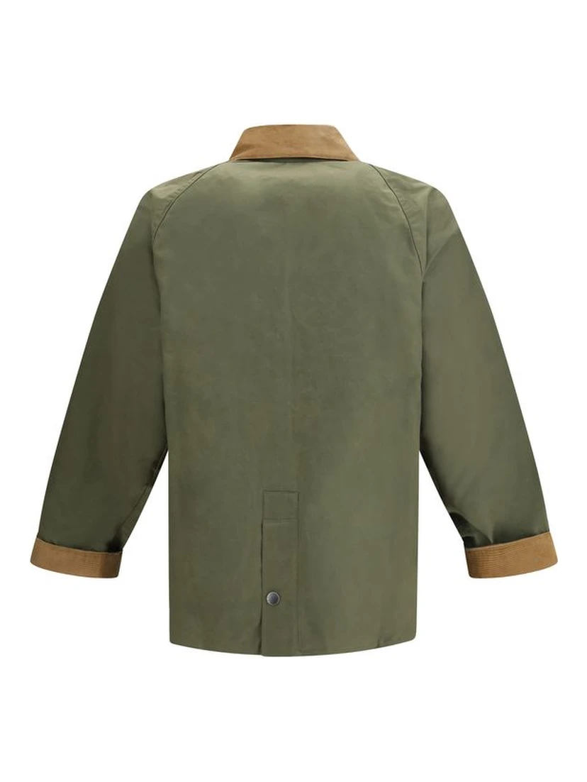 Bicolor Cotton Coat