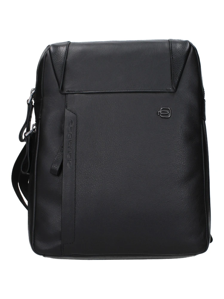 Black Leather Crossbody Bag