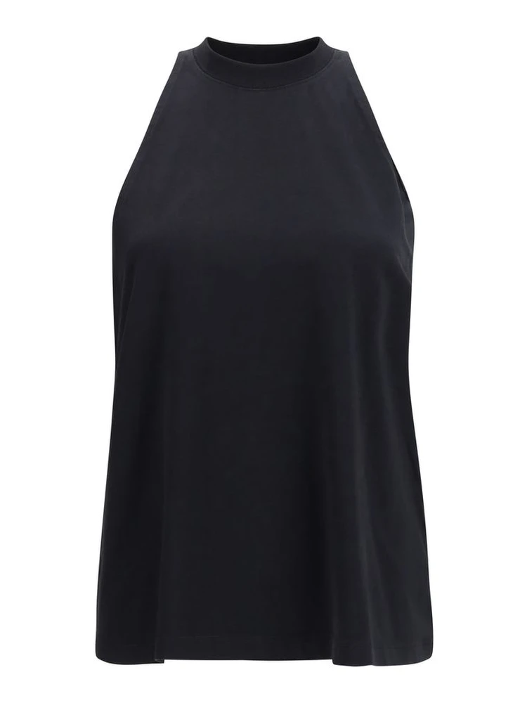 Black Cotton Tank Tops