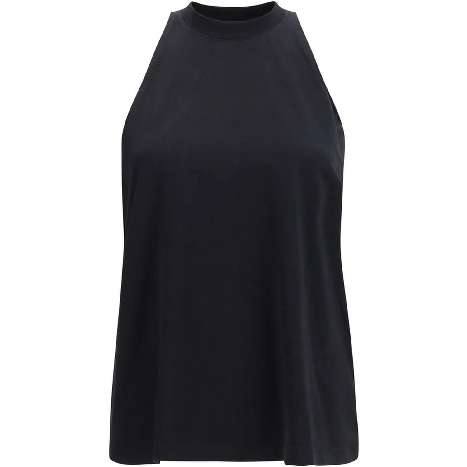 Black Cotton Tank Tops