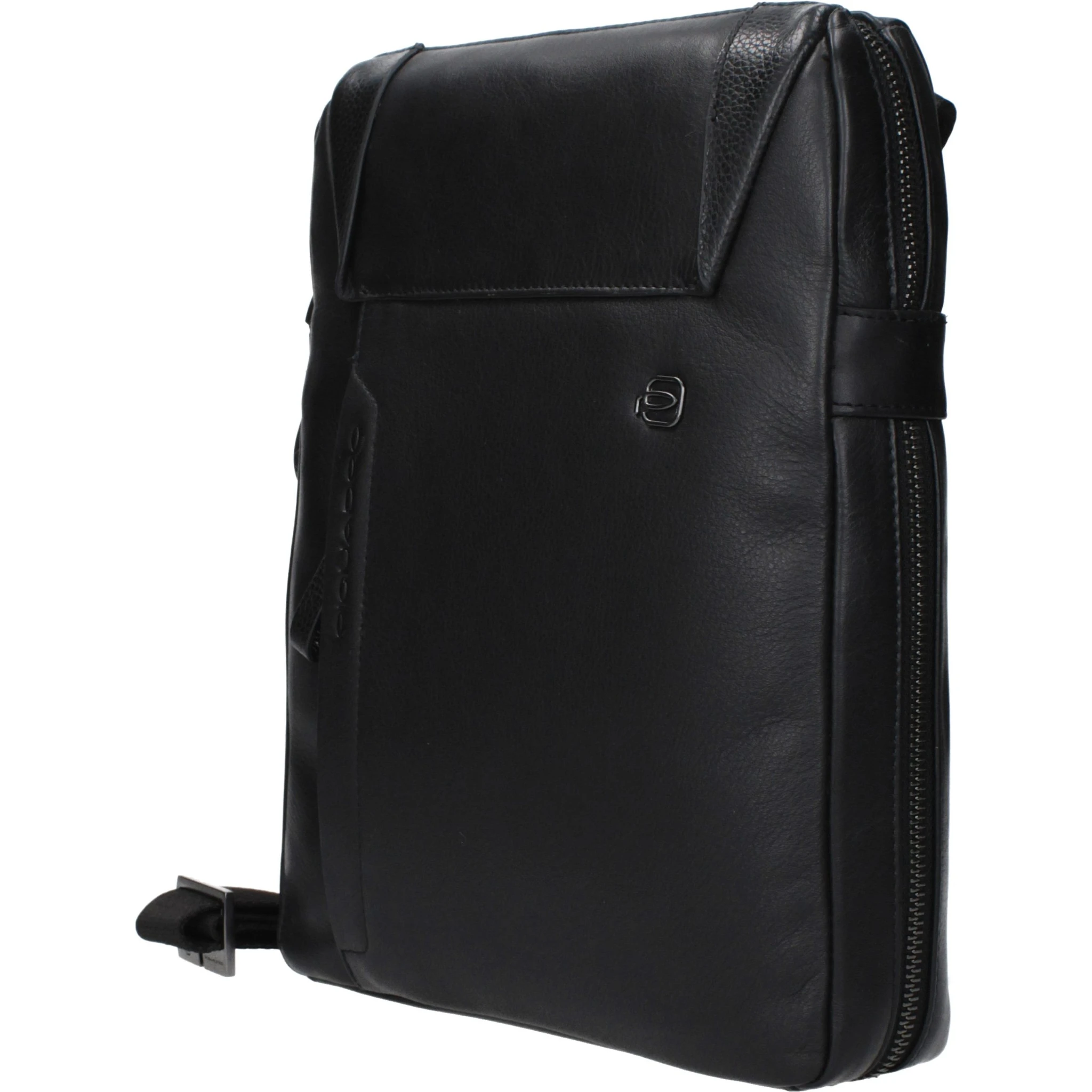 Black Leather Crossbody Bag