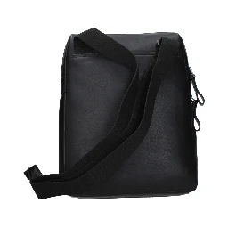 Black Leather Crossbody Bag