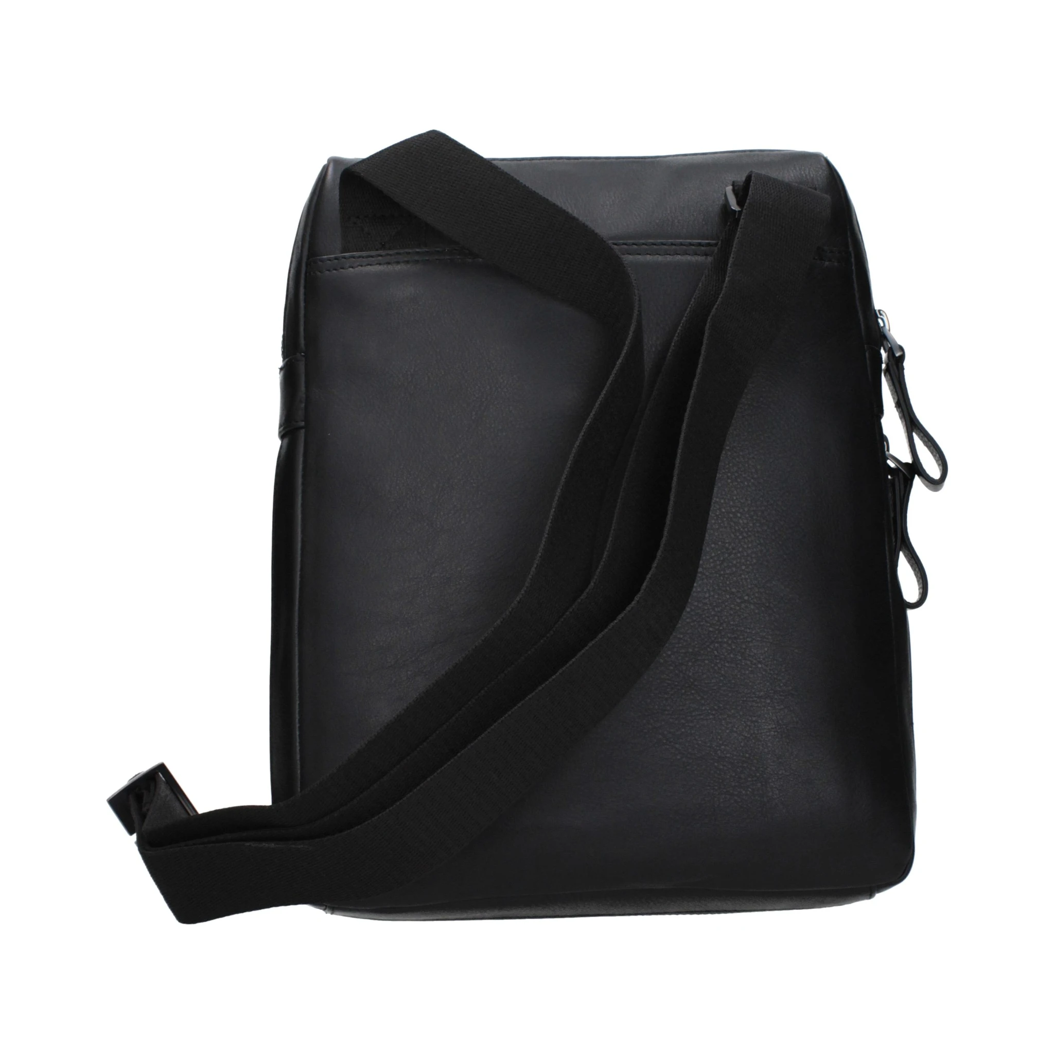 Black Leather Crossbody Bag