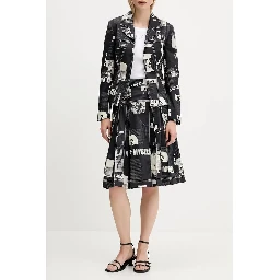 Black Cotton Women's Skirt