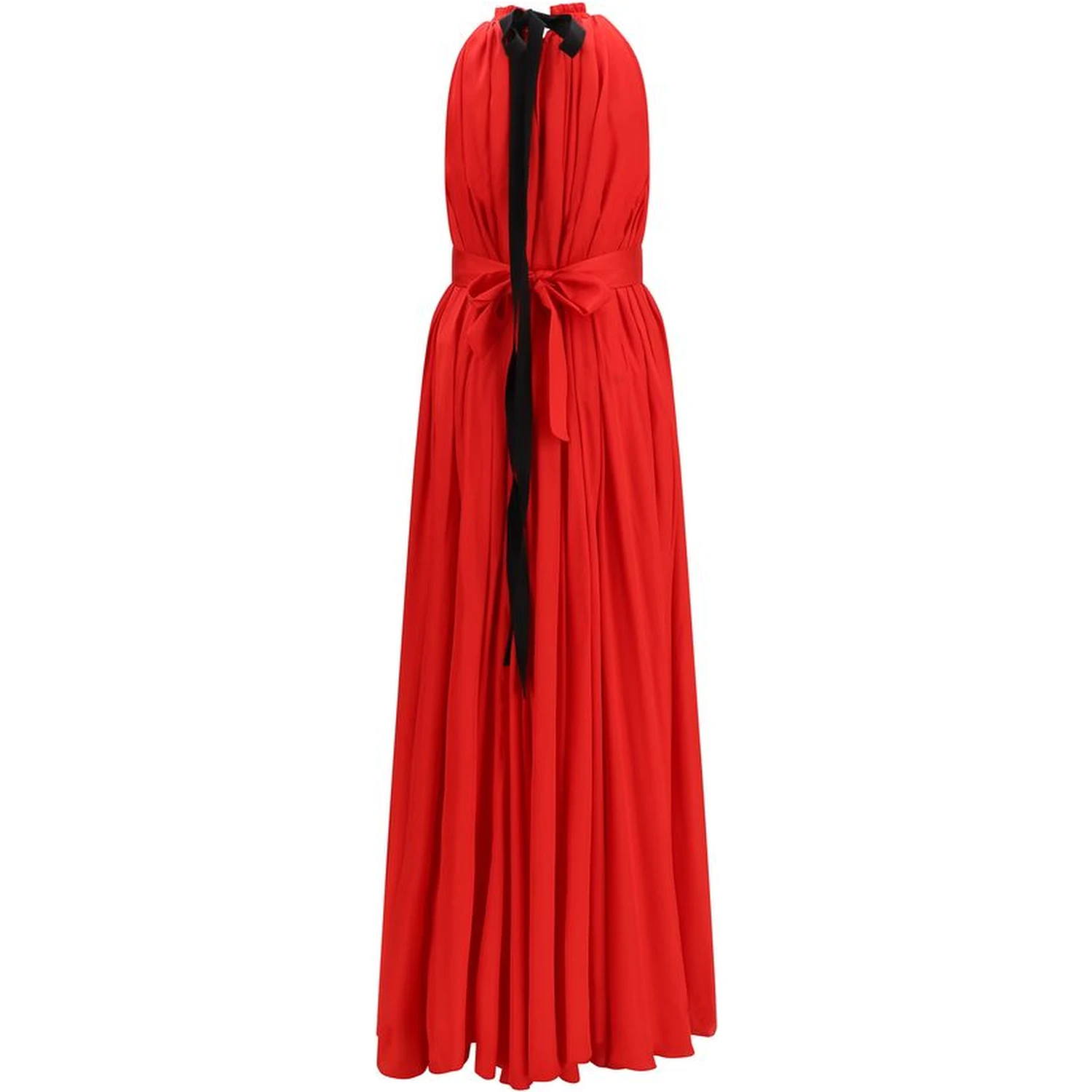 Multicolor Polyester Long Dress