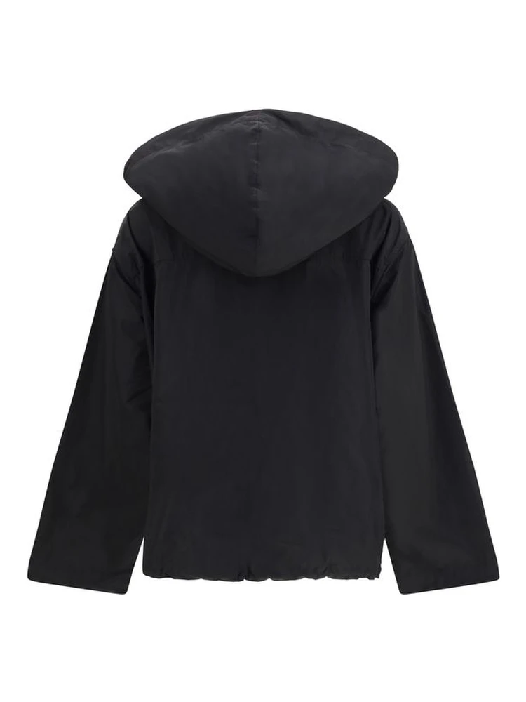 Black Cotton Rain Coat alternative