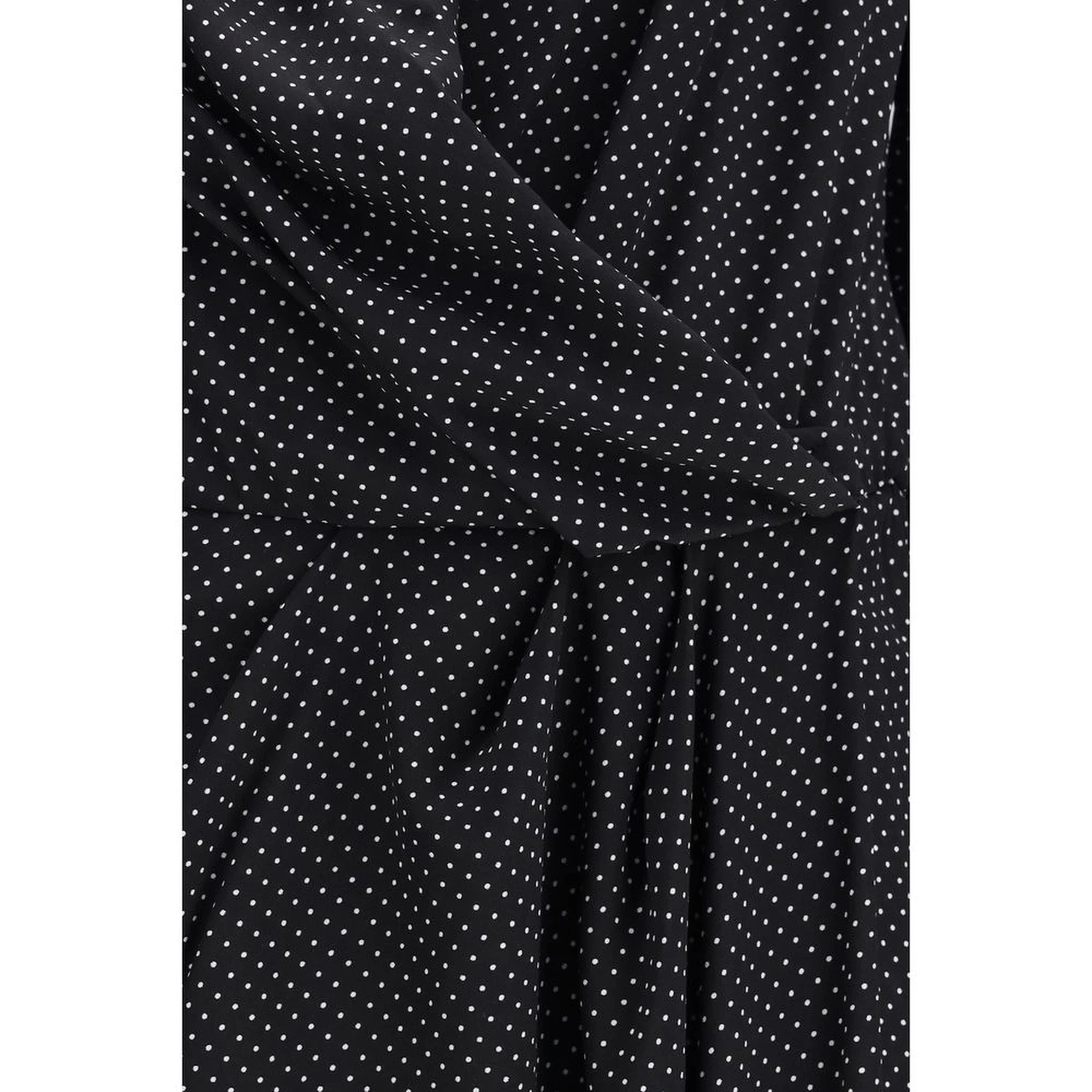 Black Silk Long Dress