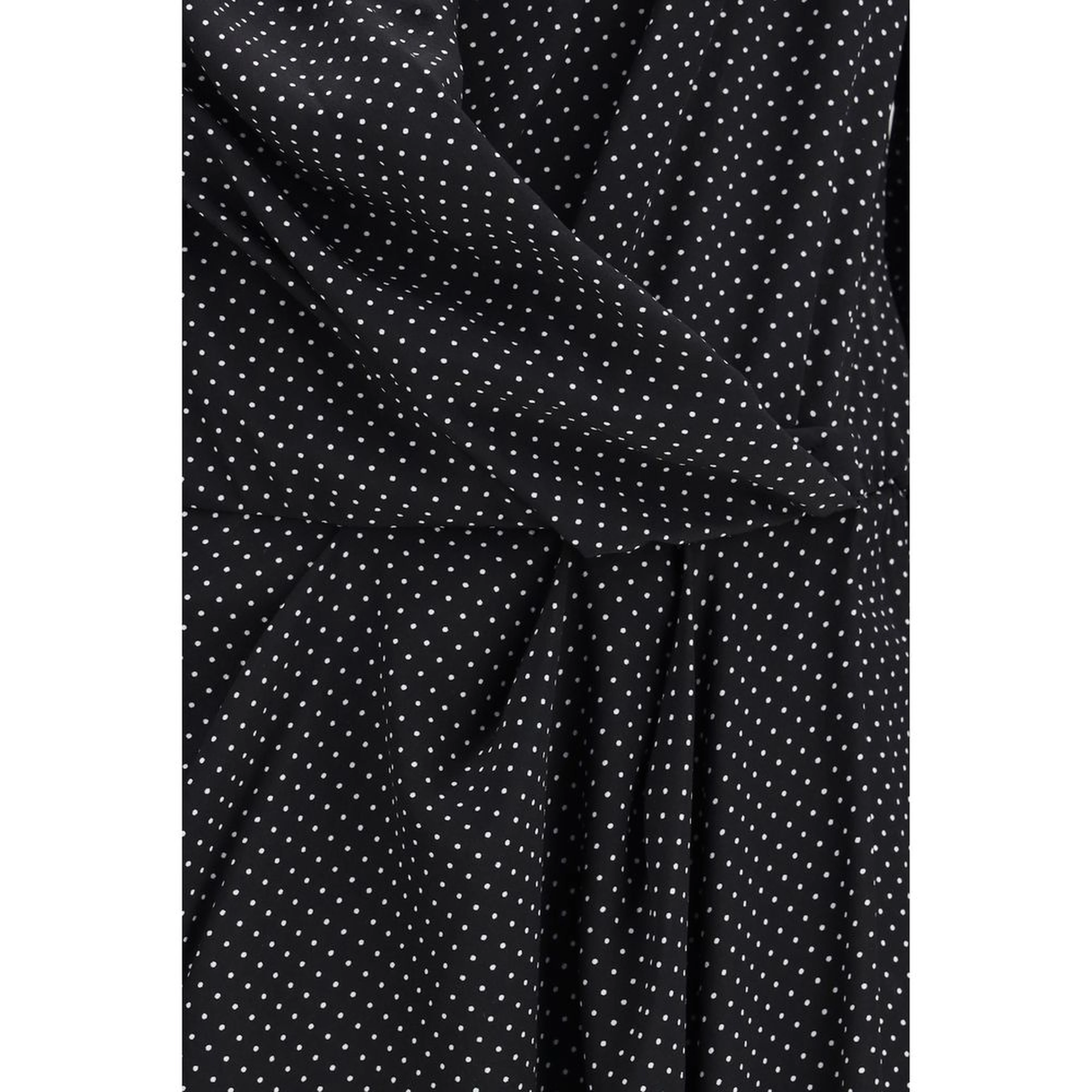 Black Silk Long Dress