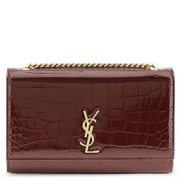 Bordeaux Calf Leather Bos Taurus Shoulder Bag