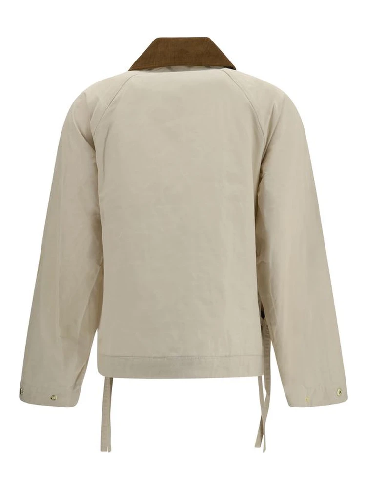 Beige Cotton Rain Coat alternative