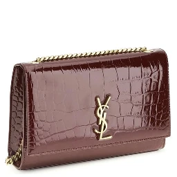 Bordeaux Calf Leather Bos Taurus Shoulder Bag