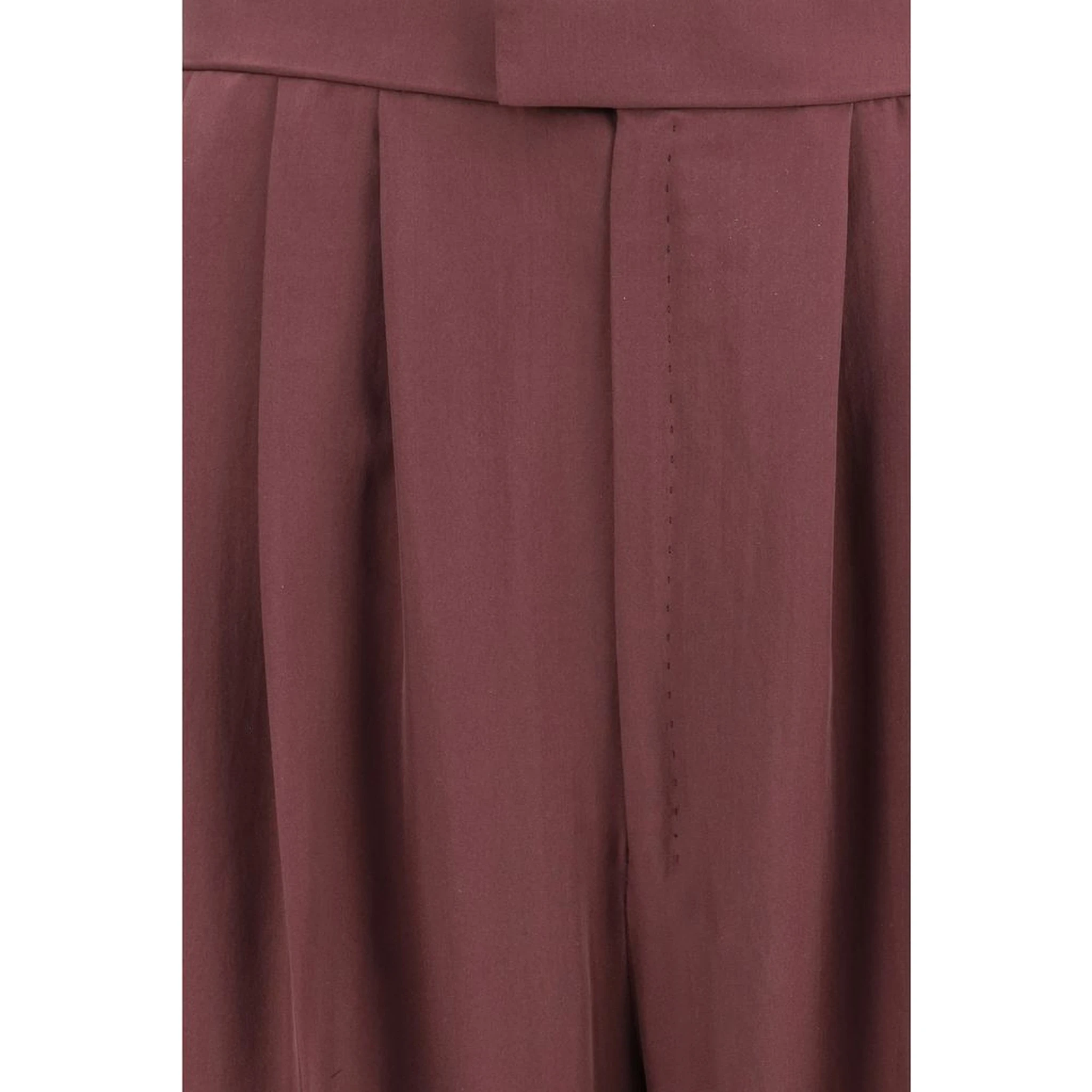 Purple Silk Dress Pants