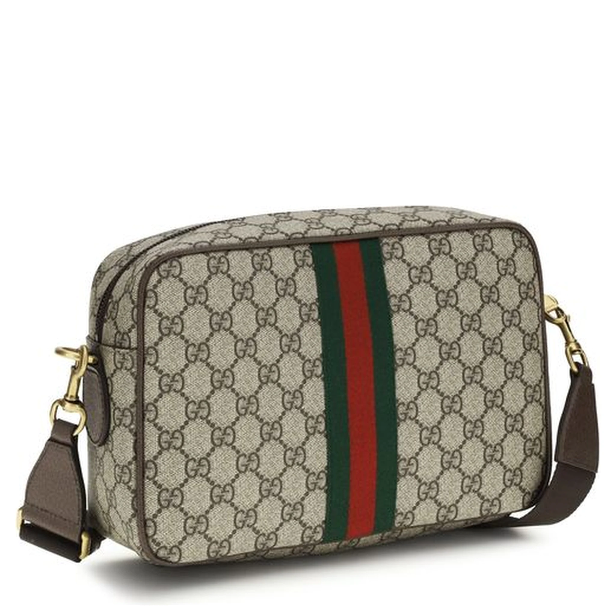 Beige Fabric Shoulder Bag