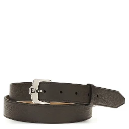 Brown Calf Leather Bos Taurus Regular Belt