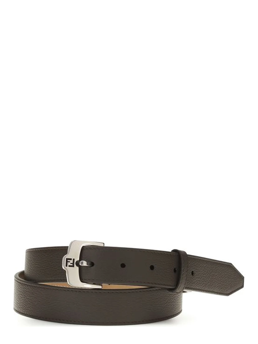 Brown Calf Leather Bos Taurus Regular Belt