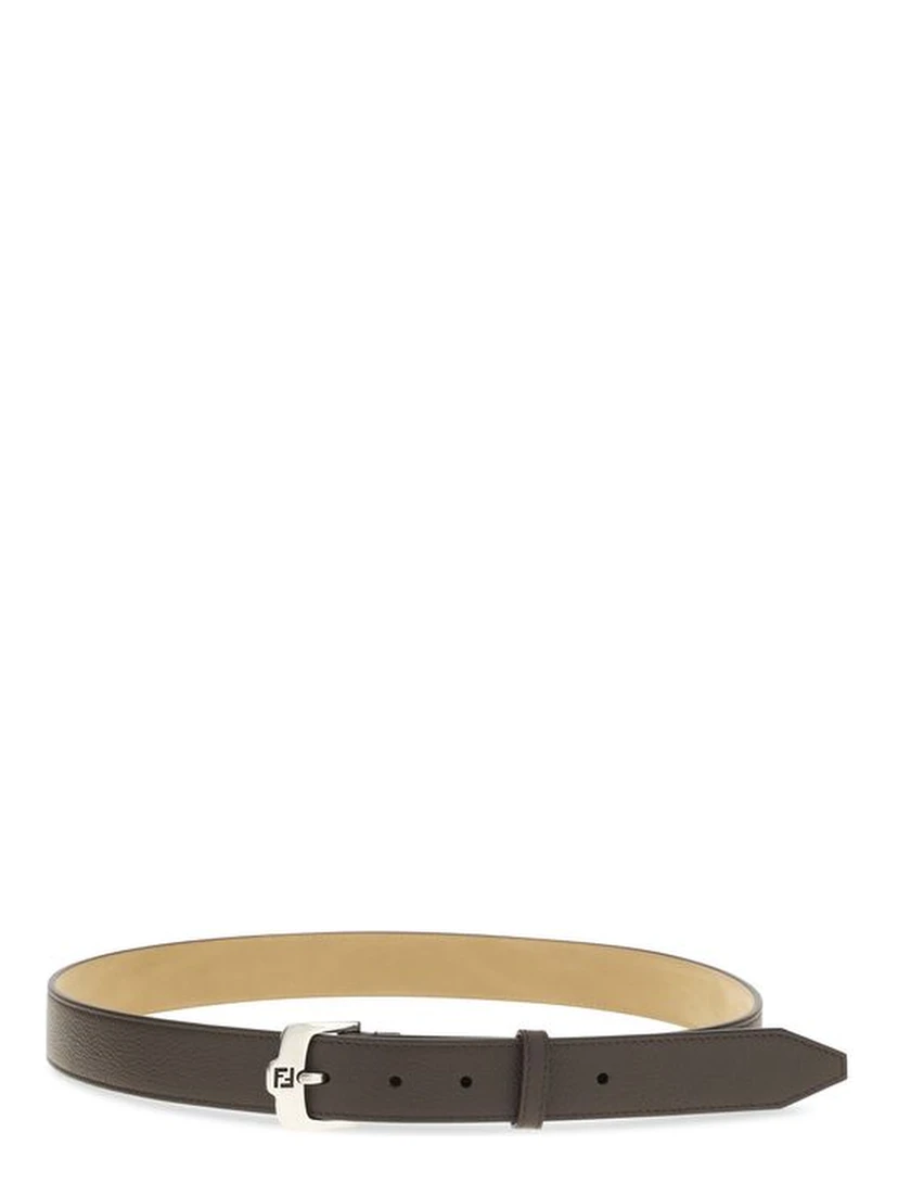 Brown Calf Leather Bos Taurus Regular Belt