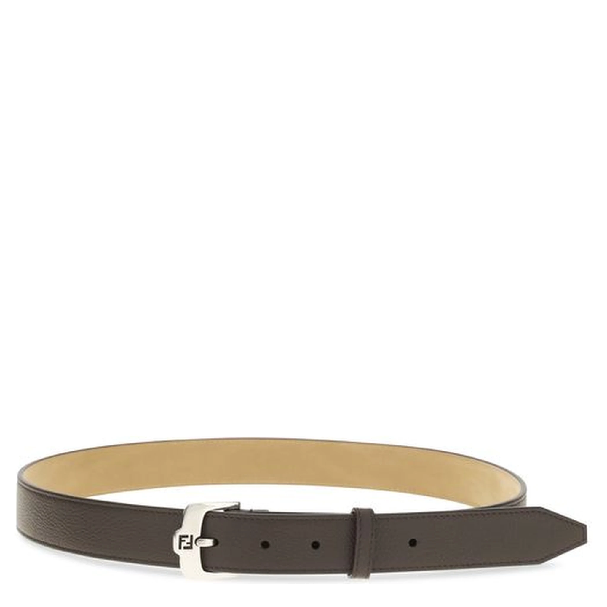 Brown Calf Leather Bos Taurus Regular Belt