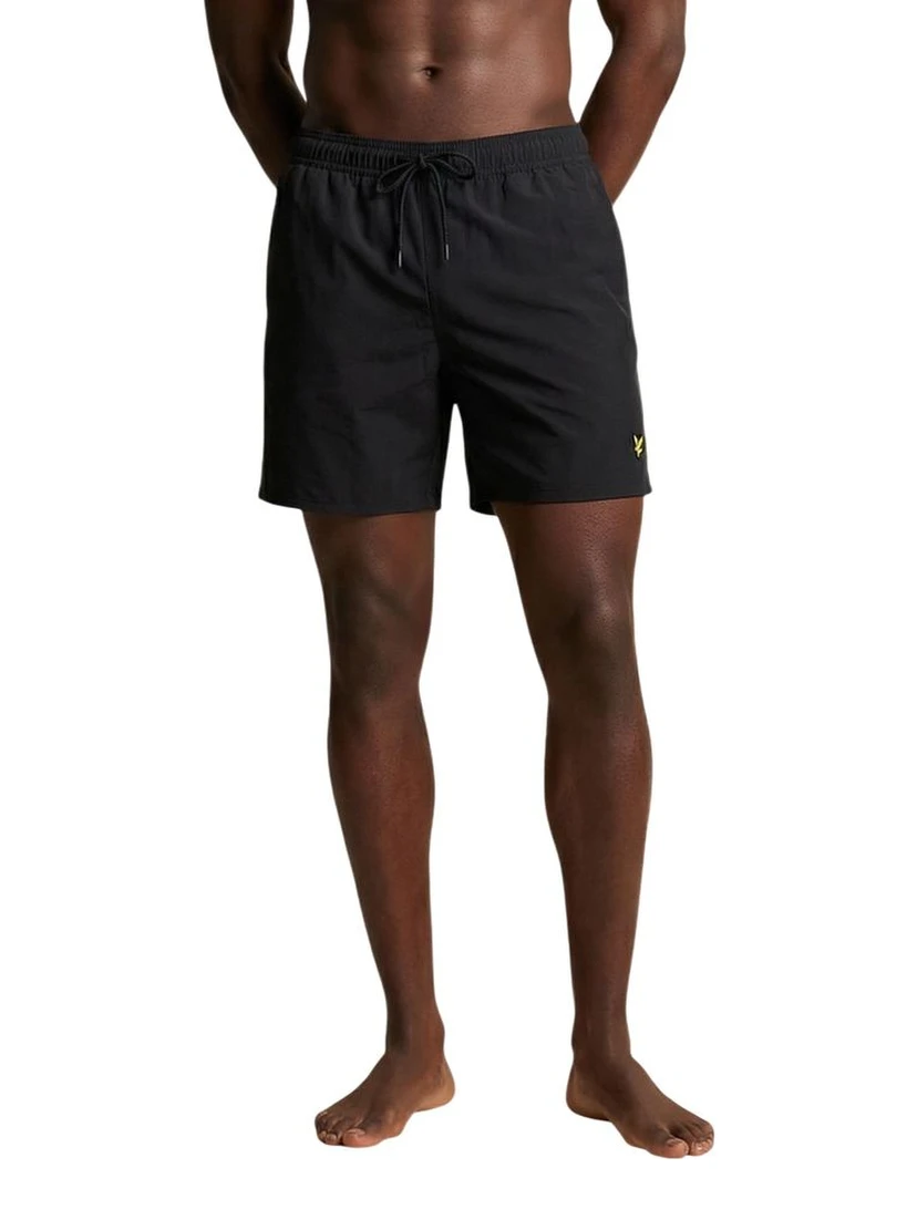 Black Polyamide Swim Shorts