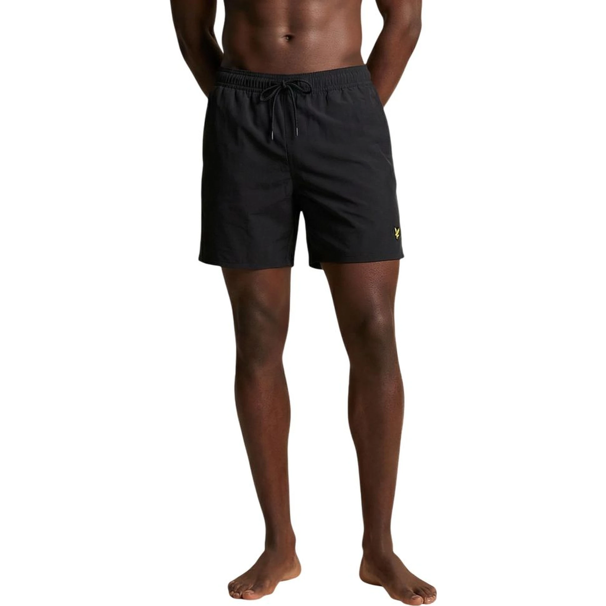Black Polyamide Swim Shorts