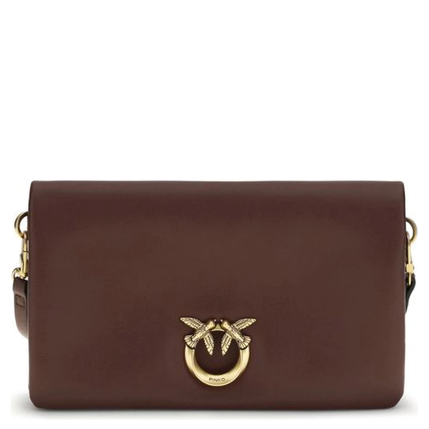 Purple Calf Leather Bos Taurus Shoulder Bag