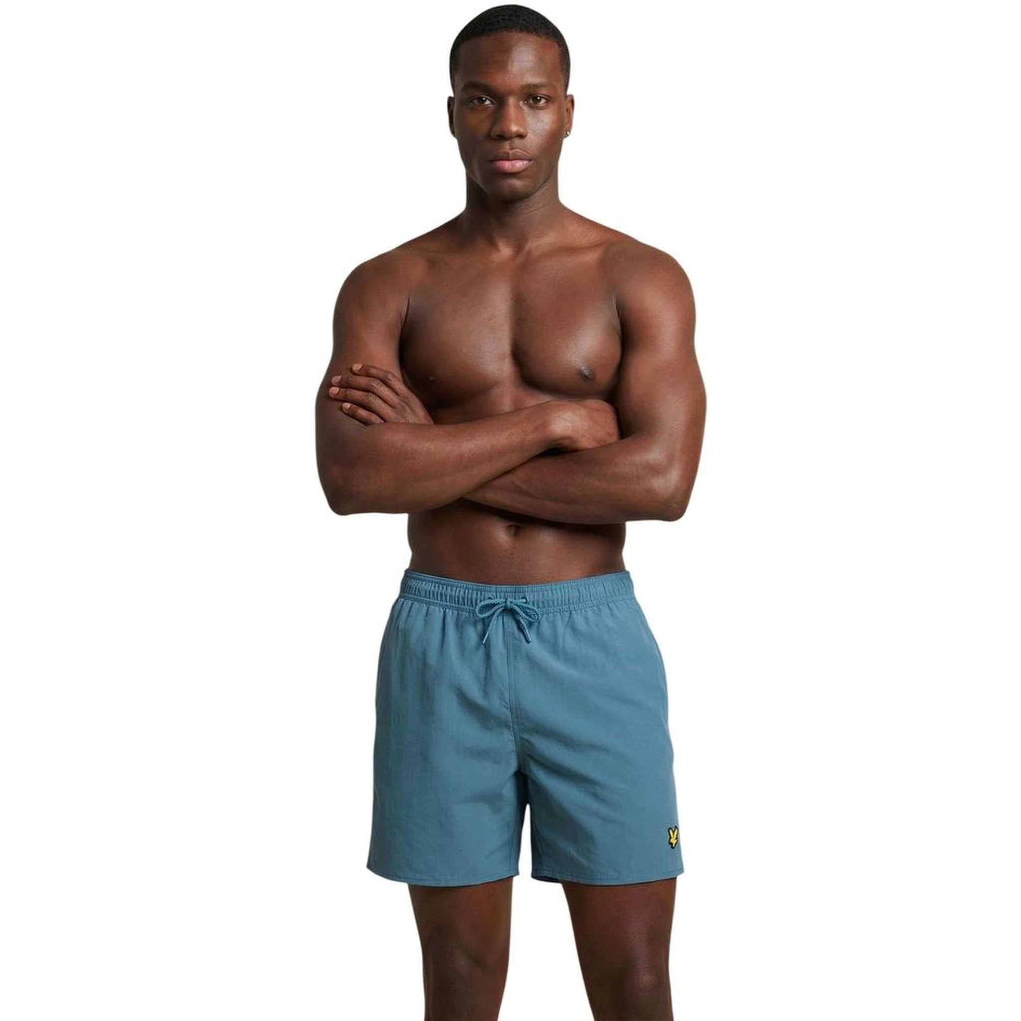 Blue Polyamide Swim Shorts