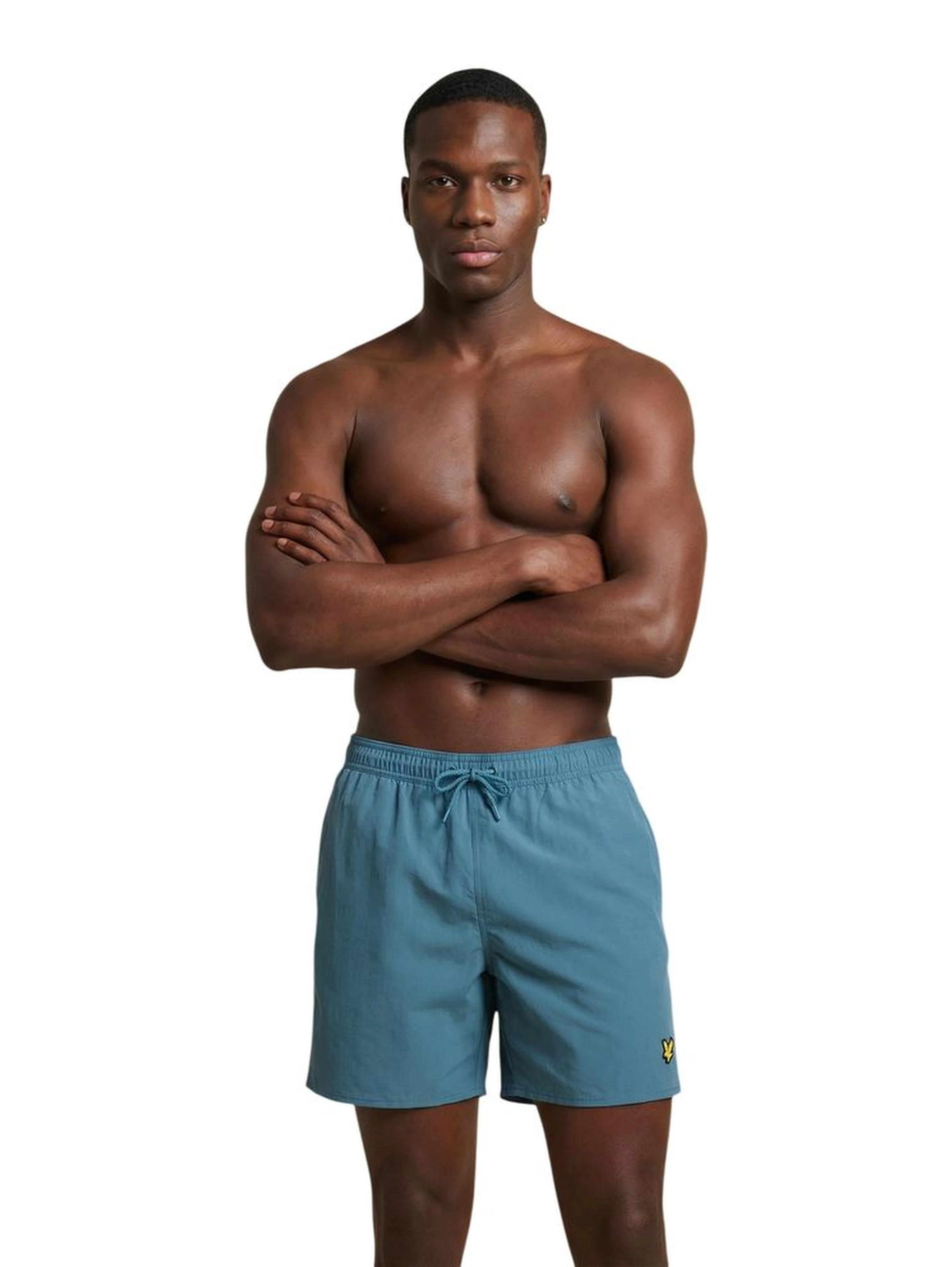 Blue Polyamide Swim Shorts