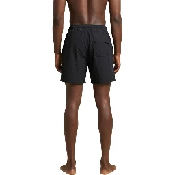 Black Polyamide Swim Shorts
