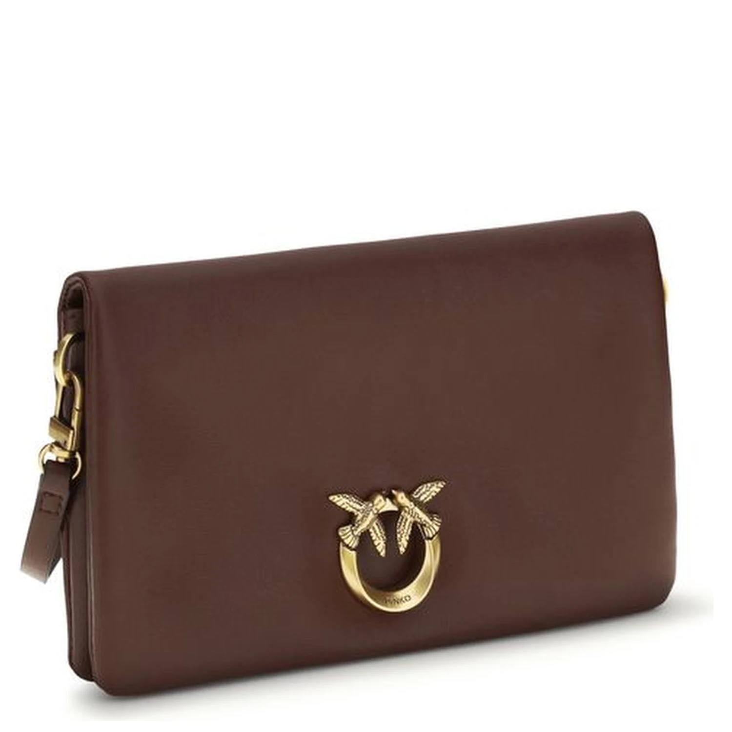 Purple Calf Leather Bos Taurus Shoulder Bag