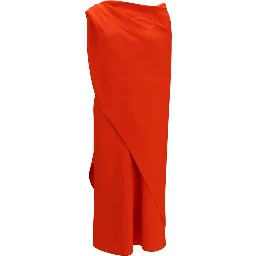 Multicolor Silk Casual Dress