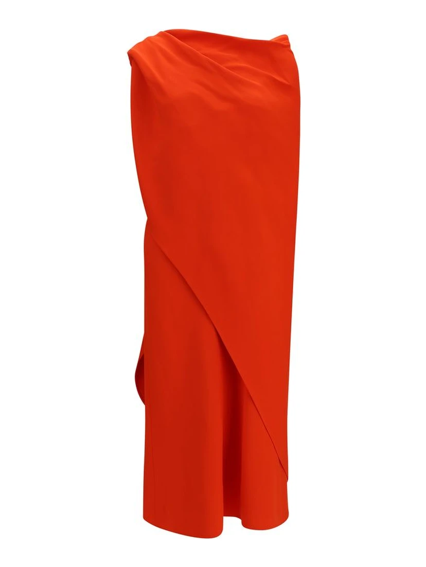 Multicolor Silk Casual Dress