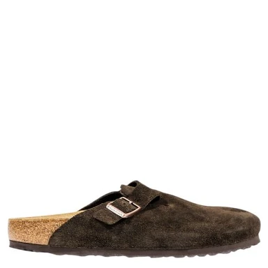 Brown Suede Leather Slippers