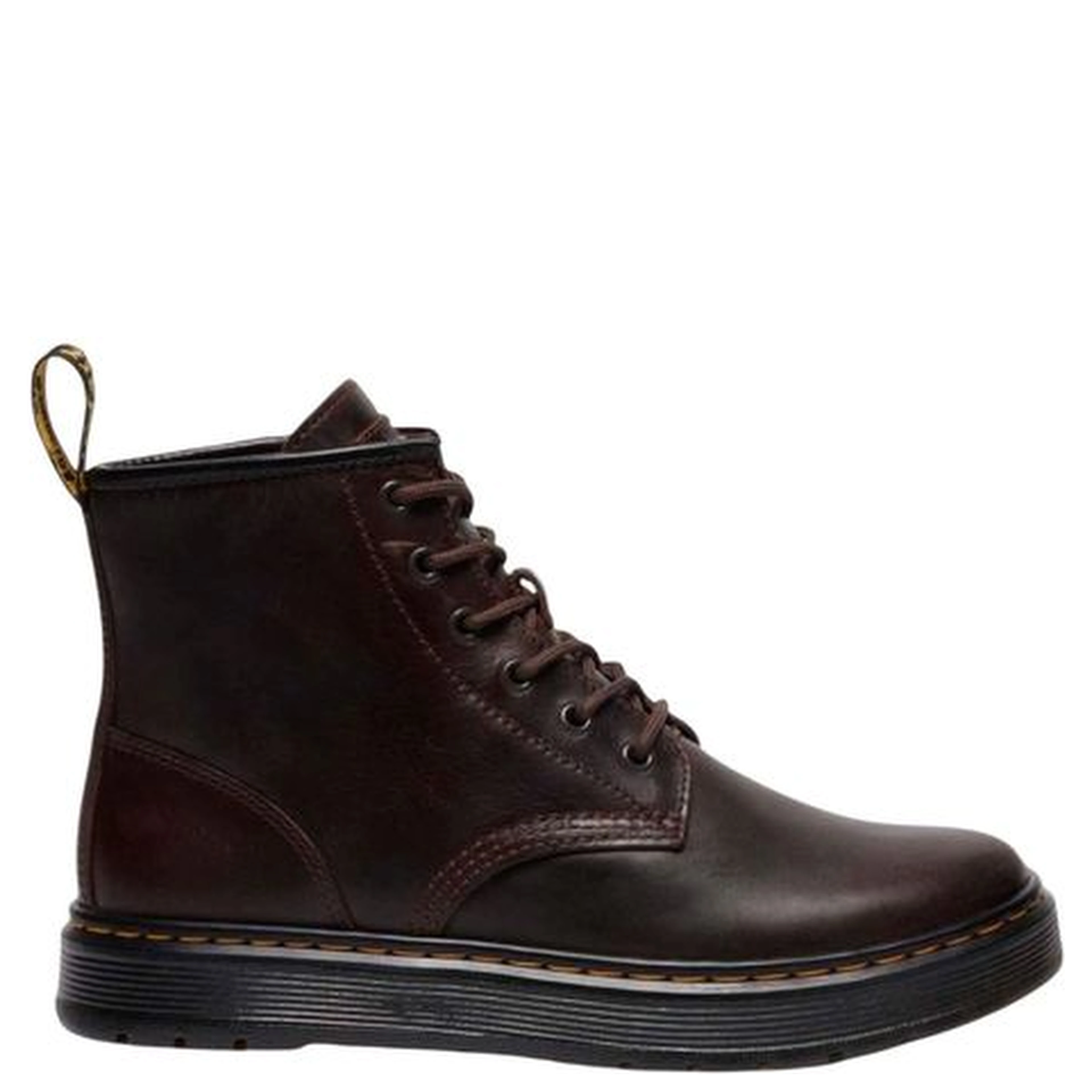 Brown Leather Athletic Sneakers