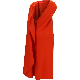 Multicolor Silk Casual Dress