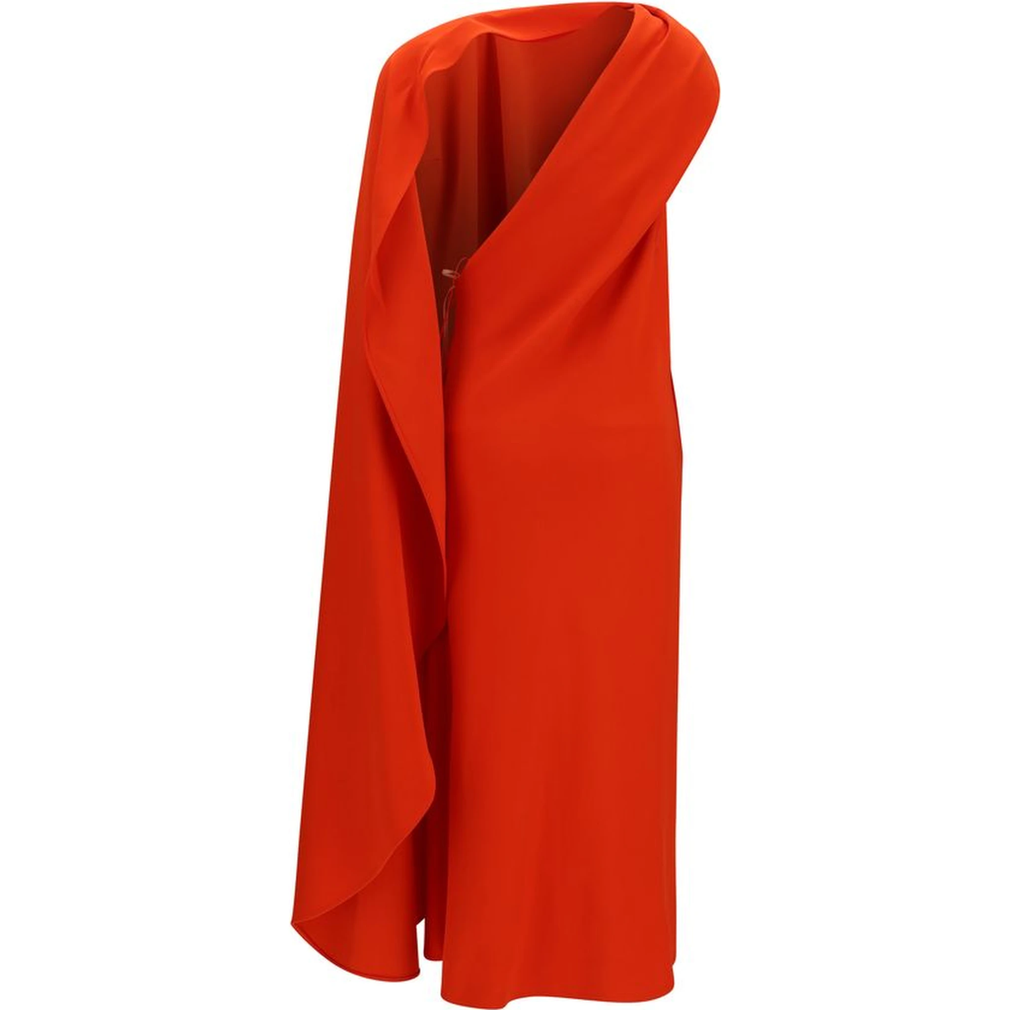 Multicolor Silk Casual Dress