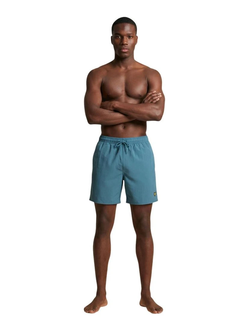 Blue Polyamide Swim Shorts