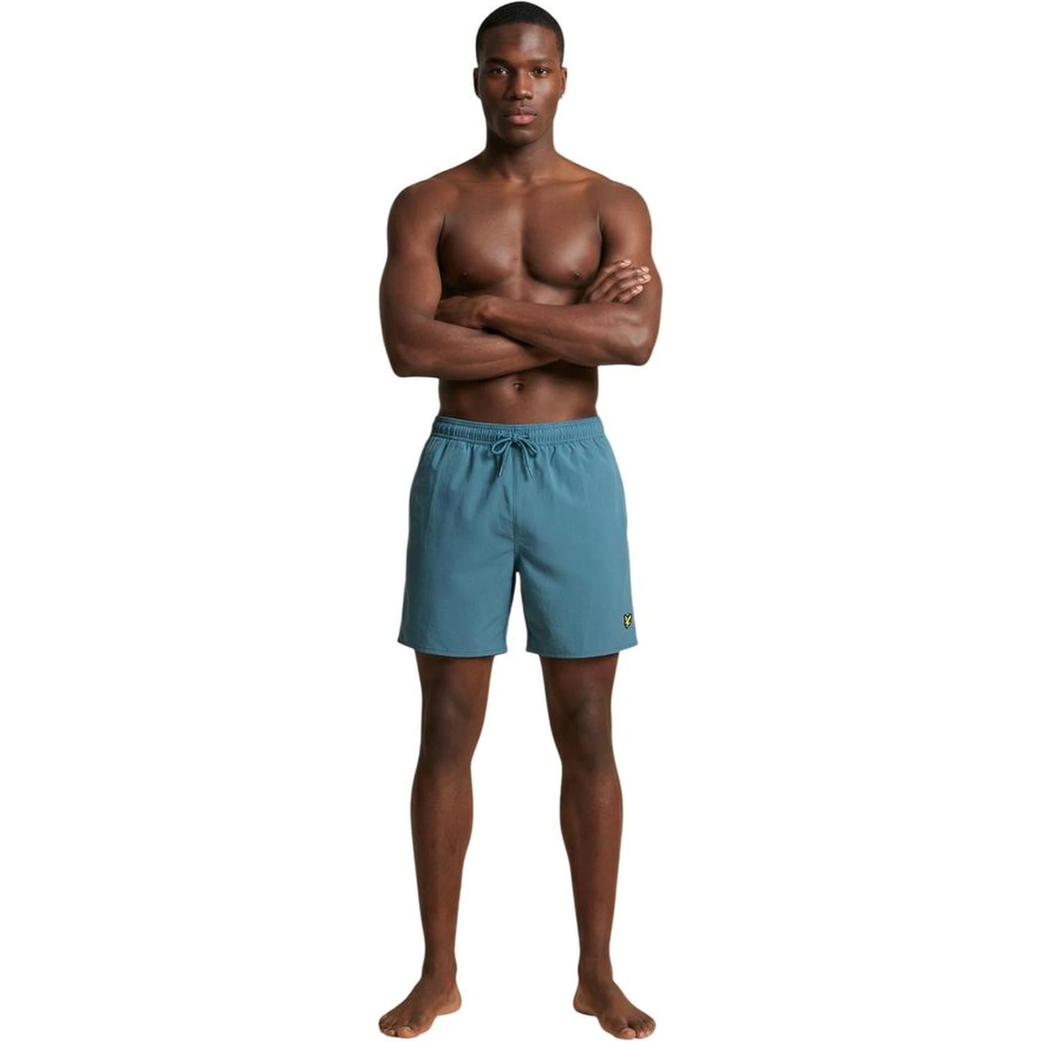 Blue Polyamide Swim Shorts
