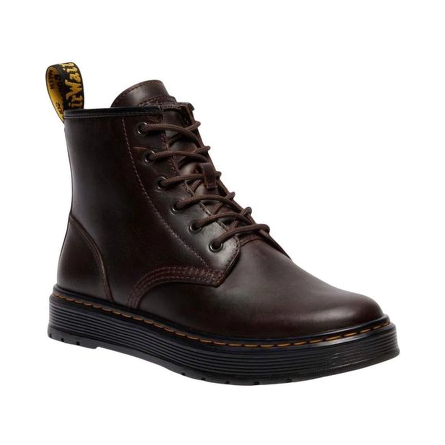 Brown Leather Athletic Sneakers