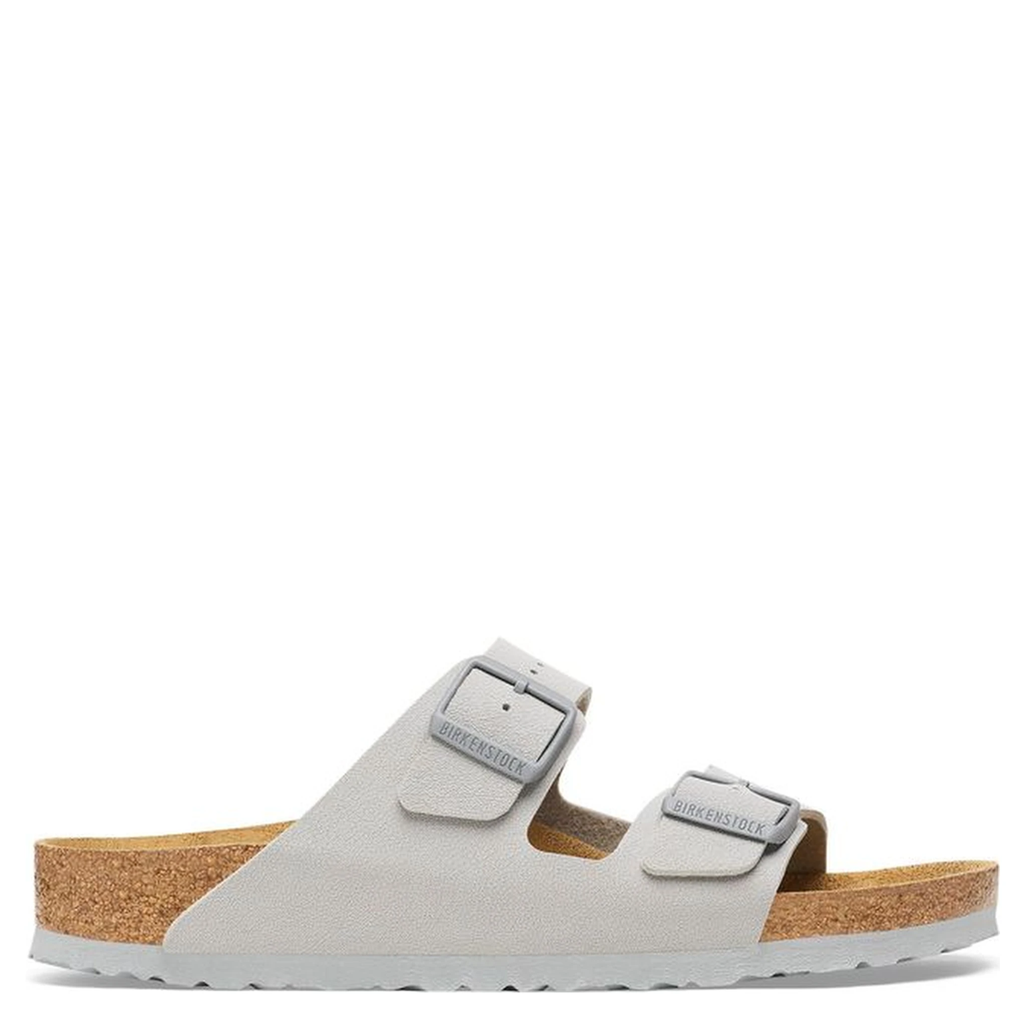 Gray Viscose Flat Sandals