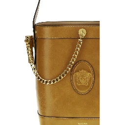 Brown Calf Leather Bos Taurus Backet Bag