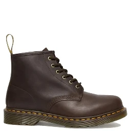 Brown Leather Athletic Sneakers