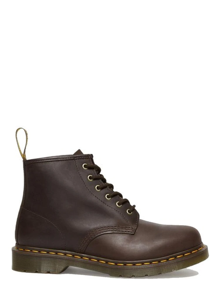 Brown Leather Athletic Sneakers
