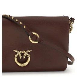 Purple Calf Leather Bos Taurus Shoulder Bag