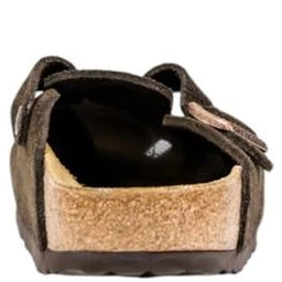 Brown Suede Leather Slippers
