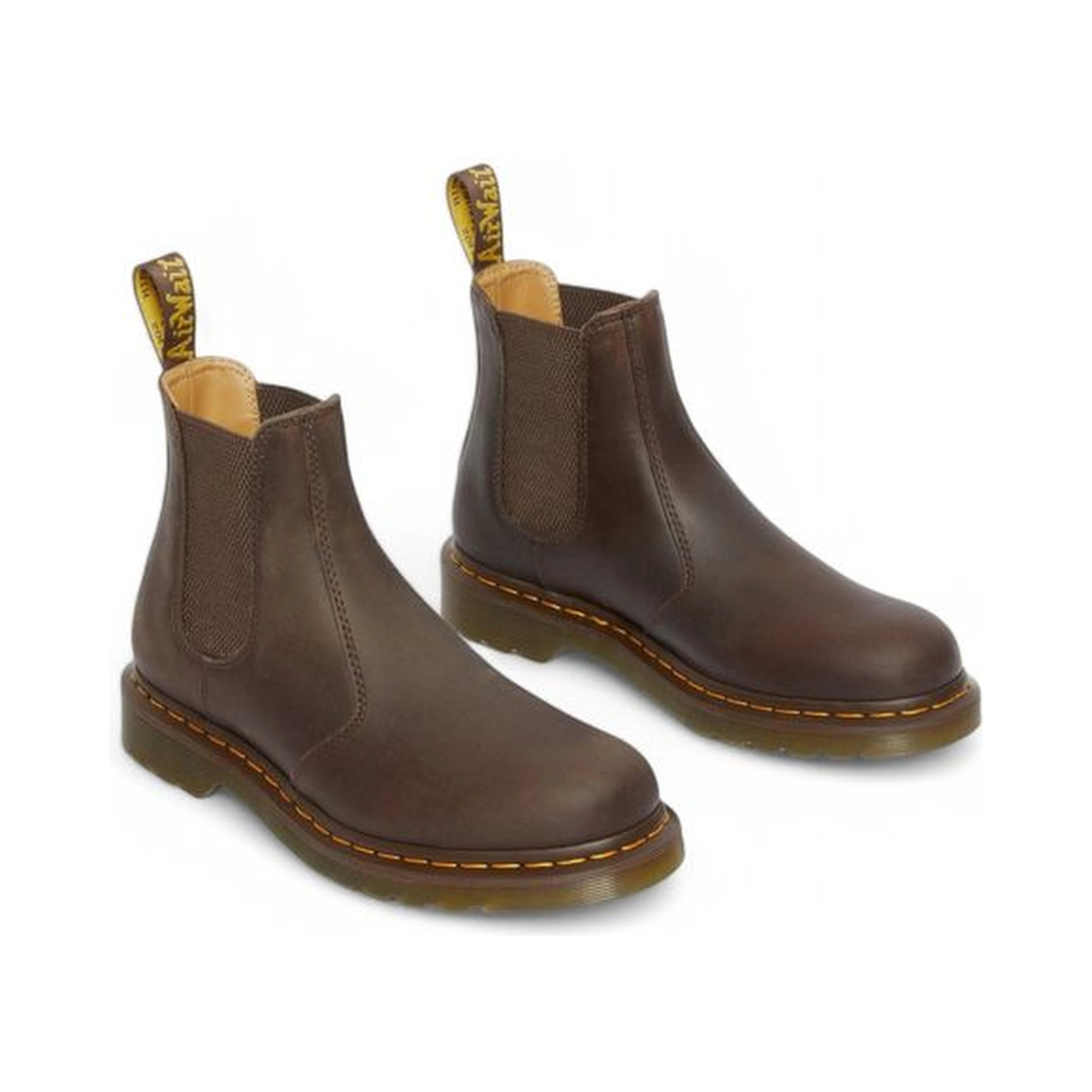 Brown Leather Ankle Boots