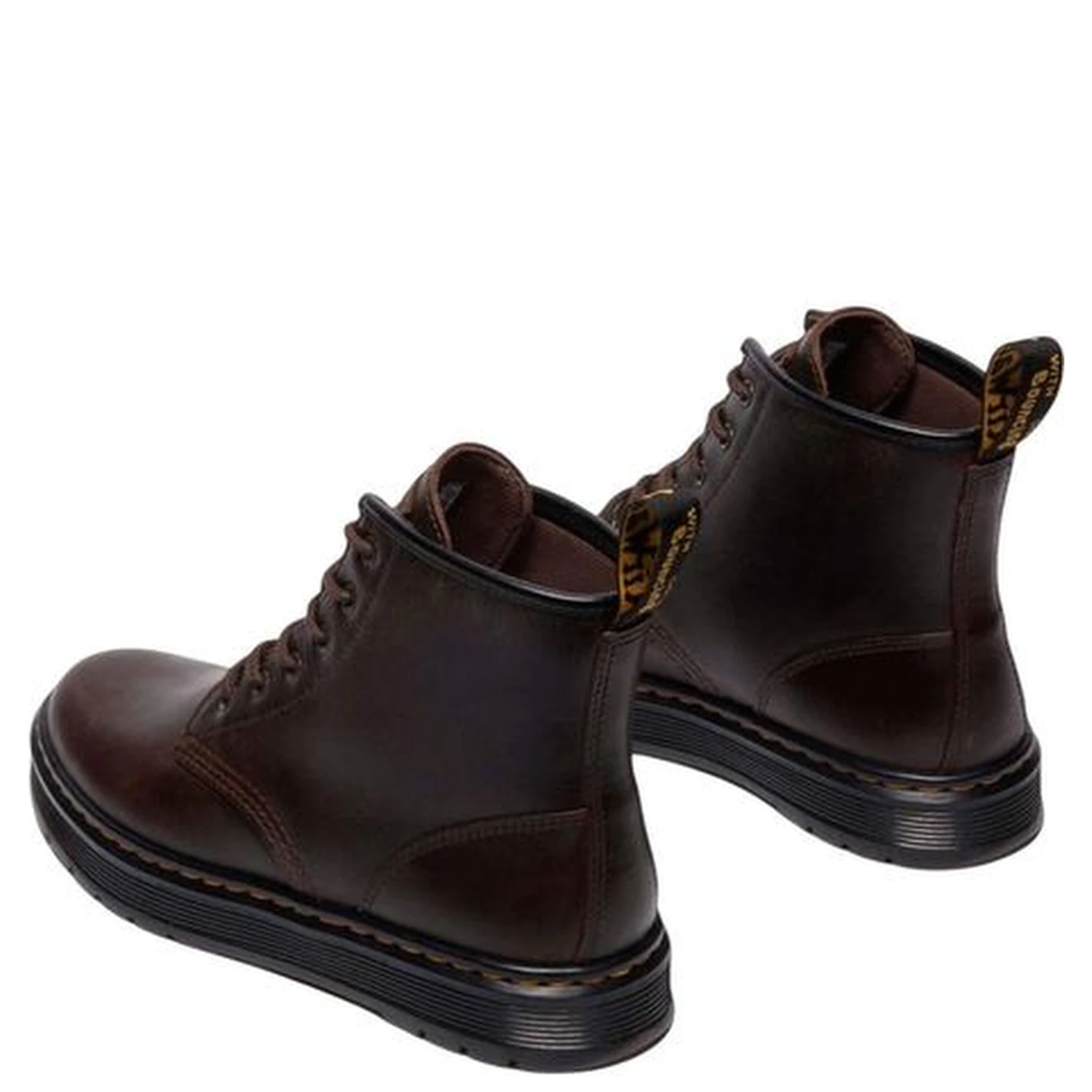 Brown Leather Athletic Sneakers