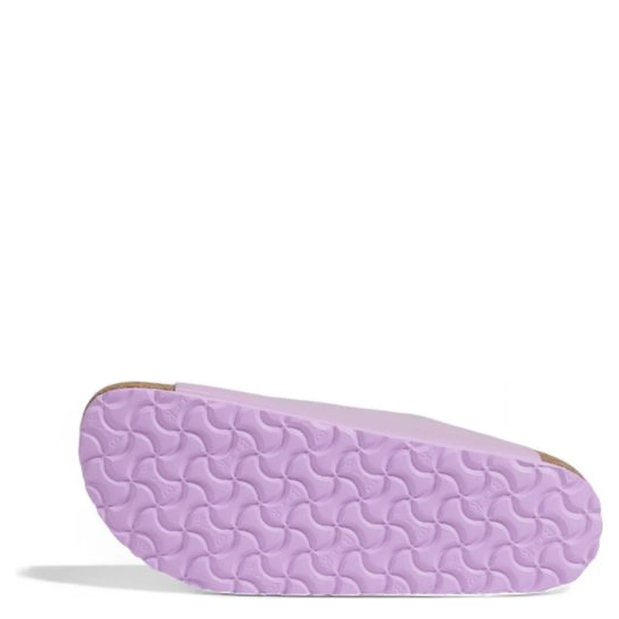 Purple Vegan Leather Flat Sandals