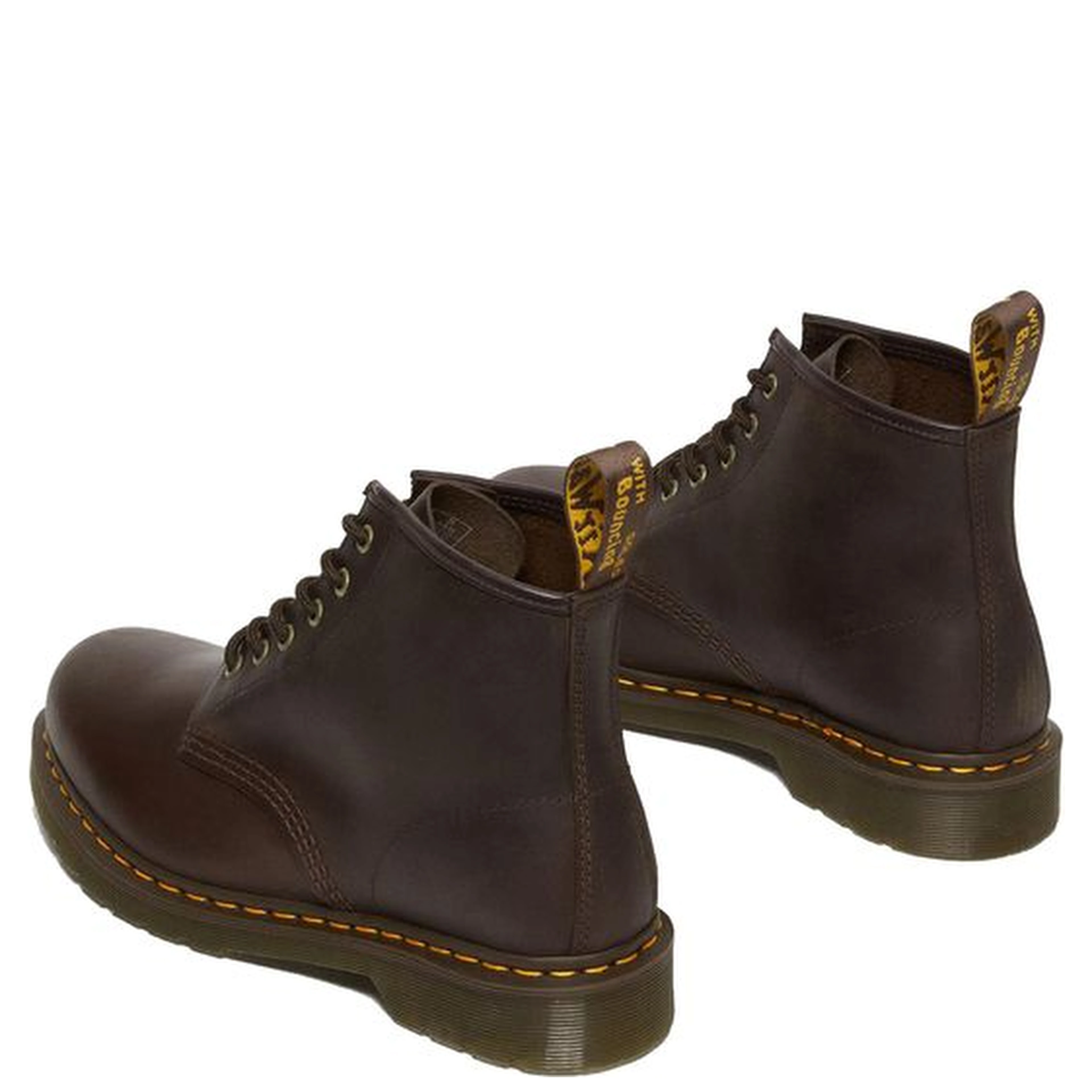 Brown Leather Athletic Sneakers