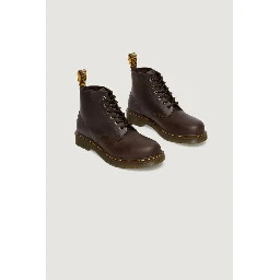 Brown Leather Athletic Sneakers